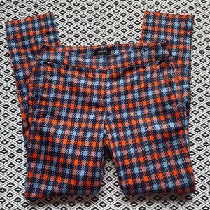 Max & Co Women's Check Cotton Pants